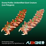 Giant Creature Model (Low Polygons)