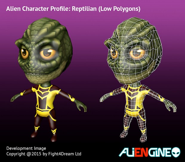 ALIENGINE Character Showcase Reptilian 02