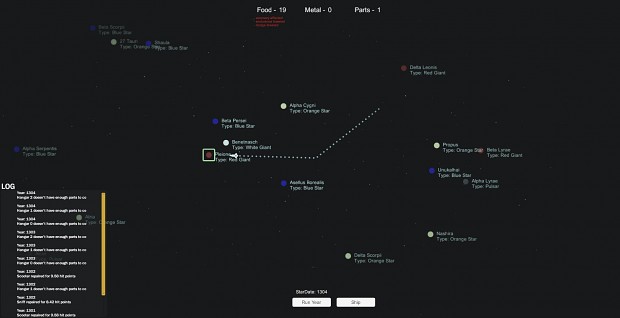 Generation Fleet Proto Gal Map