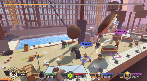Construction site level screenshot