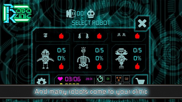 RoboKlinik screenshots