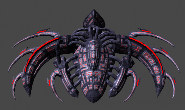 Stage 3 Mid-Boss with textures (WIP)