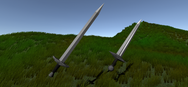 2 sword models