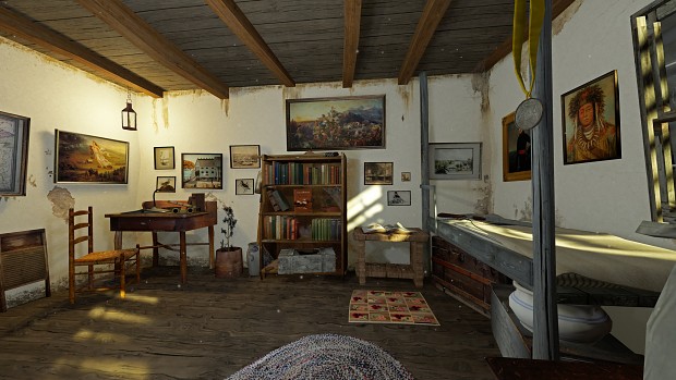 Cabin Interior in Tombeaux