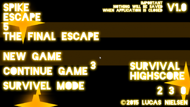 Spike Escape 5 - The Final Escape 1.0 Teasers