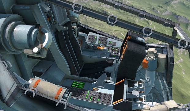 Interceptor Cockpit - WIP - Continued work