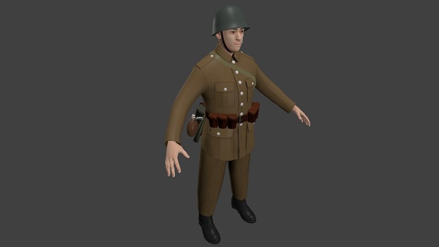 Early Alpha Polish Soldier