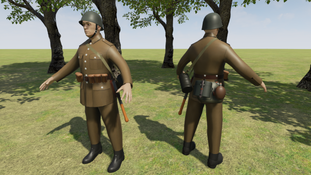 Early Alpha Polish Soldier - Update#1