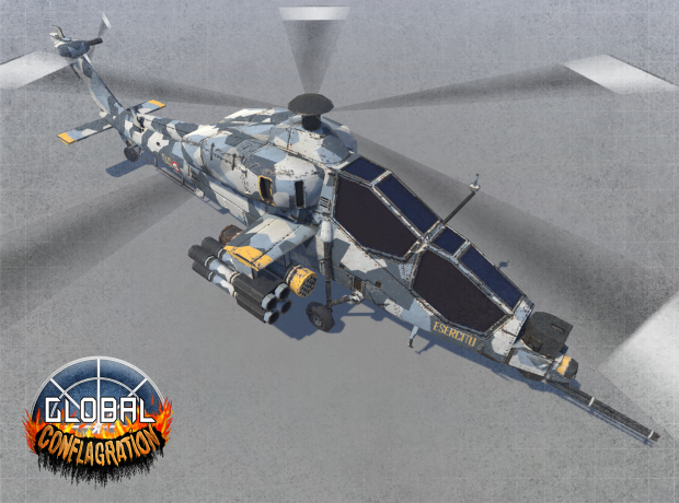 A129 Mangusta - EDU Attack helicopter (Remastered)