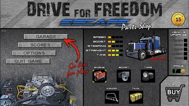 Drive for Freedom EP.1: Escape (arcade version)