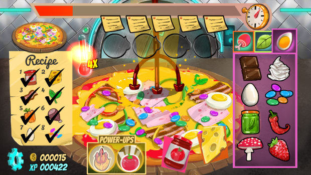 Pizza Mania: Cheese Moon Chase Screenshot