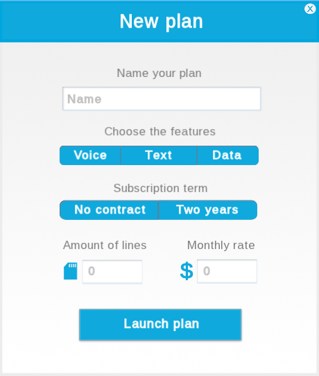 Mobile Carrier Tycoon: Custom Subscription plans