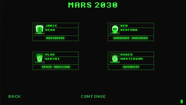 Mars 2030 - Four Person Crew