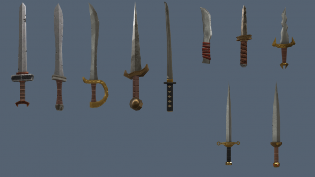 Swords and Daggers Tiers 1-5