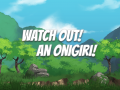 Watch out! an onigiri!