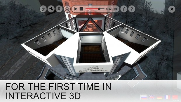 for the first time in interactive 3d