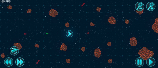 Asteroid field ambush
