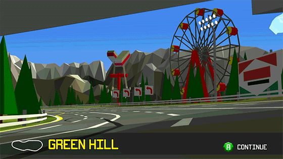 Racing Apex Green Hill Track Intro