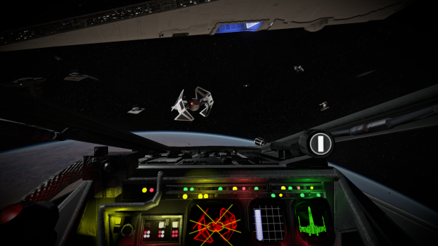 X Wing Pit Pov Image Star Wars Space Battle Mod Db