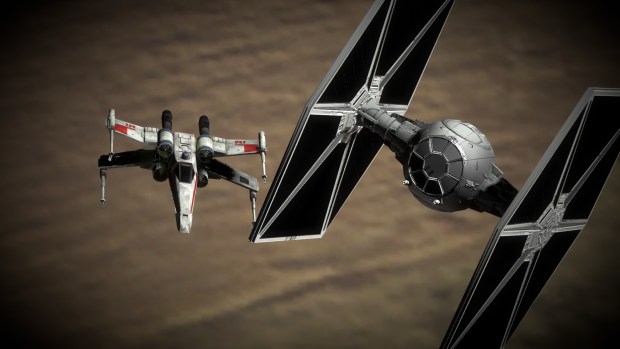 X-wing vs Tie Figther