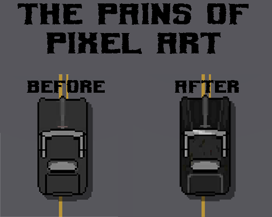 Refining pixel art