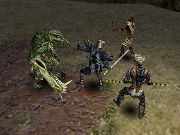 dungeon siege legends of aranna lizards