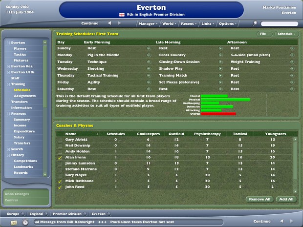 football manager 2005 update