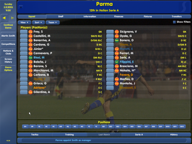 Championship Manager 03/04 Updates