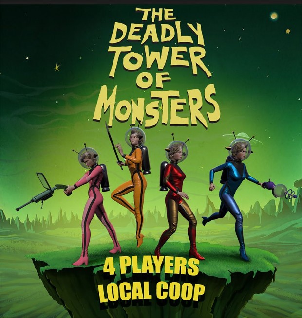 The Deadly Tower of Monsters 4 players co-op