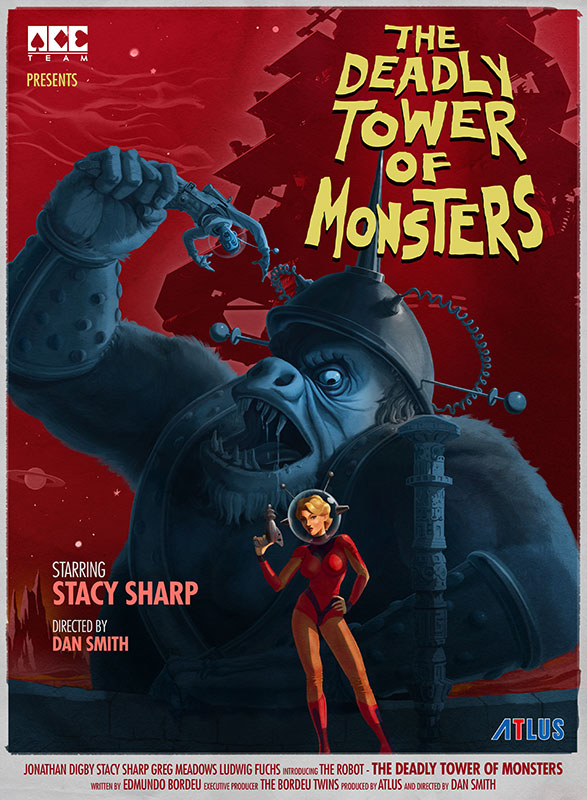 [The Deadly Tower of Monsters] Gorilla Movie Poster
