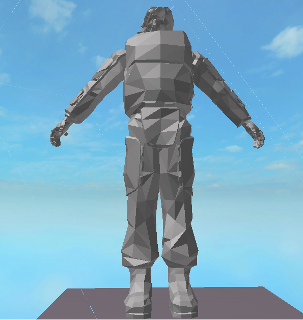 Player Model, And NPC Model, Up-scaled