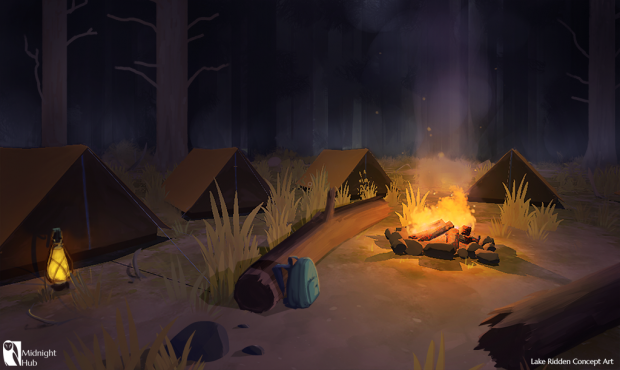 Concept Art Camping Site