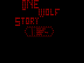 One Wolf Story