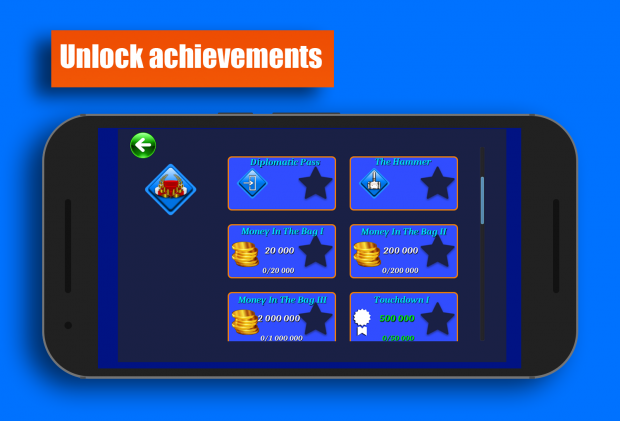 Unlock achievements 2