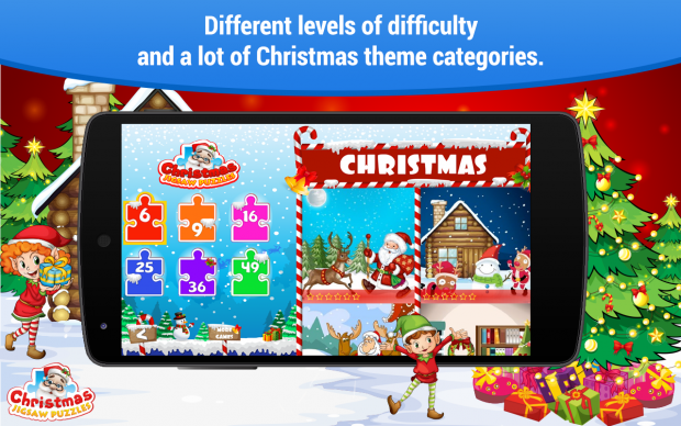 Christmas Games Jigsaw Puzzles for kids