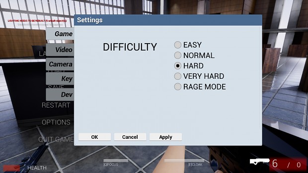 why cant other games use system shock difficulty settings