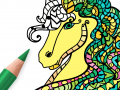 Horse Coloring Pages for Adults
