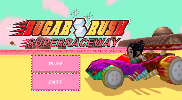 Sugar Rush Superraceway- main menu