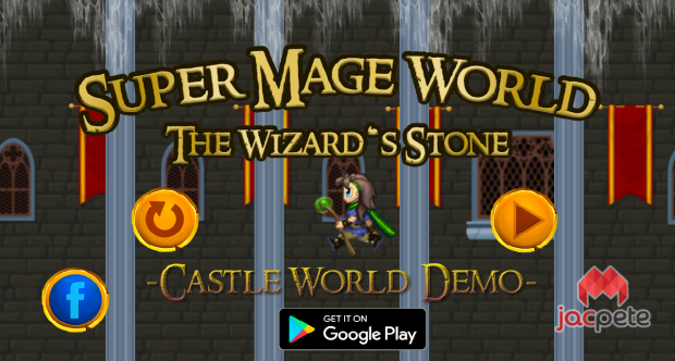 Super Mage World - jump n run - Castle World Demo (PC)
