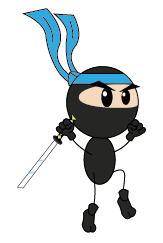 ninja fallBlue 4