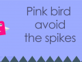 Pink bird - Avoid the spikes
