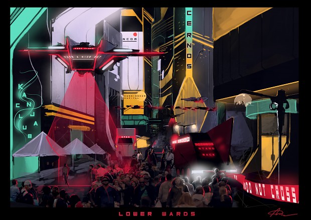 The City – Middle Level Concept Art