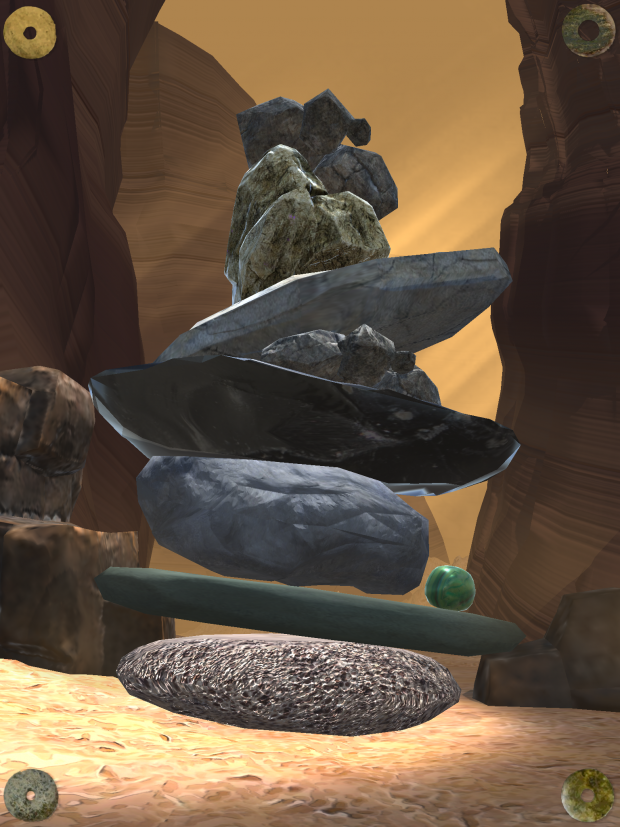 Desert Level of Rock Zen