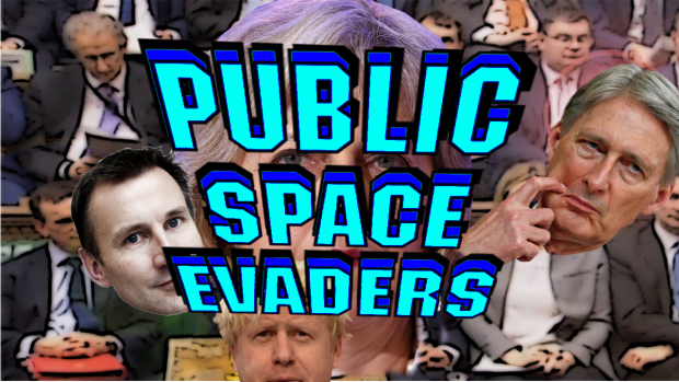 public space evaders title
