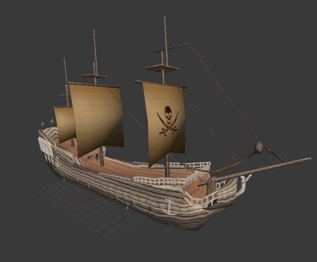 Early Ship Model