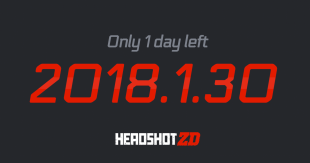 HeadshotZD 1 Day Left
