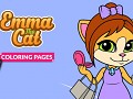 Emma the Cat Coloring Pages