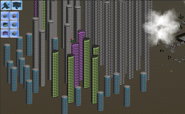 Skyscraper growth implemented.