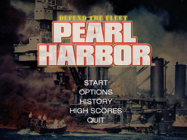 Pearl Harbor Main Menu