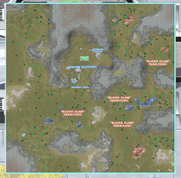 Minig Outpost map